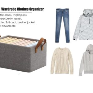 Canvas Clothes Organiser