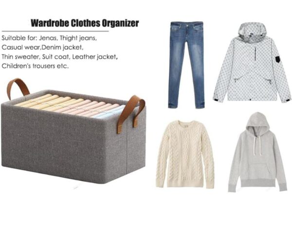 Canvas Clothes Organiser