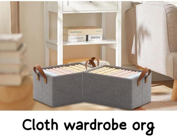 Canvas Clothes Organiser - Image 4