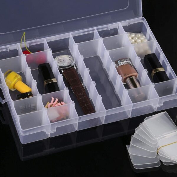 Adjustable 36 Grid Organiser - Image 2