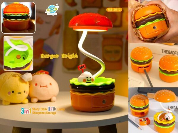 Chargeable Burger Lamp with Sharpener