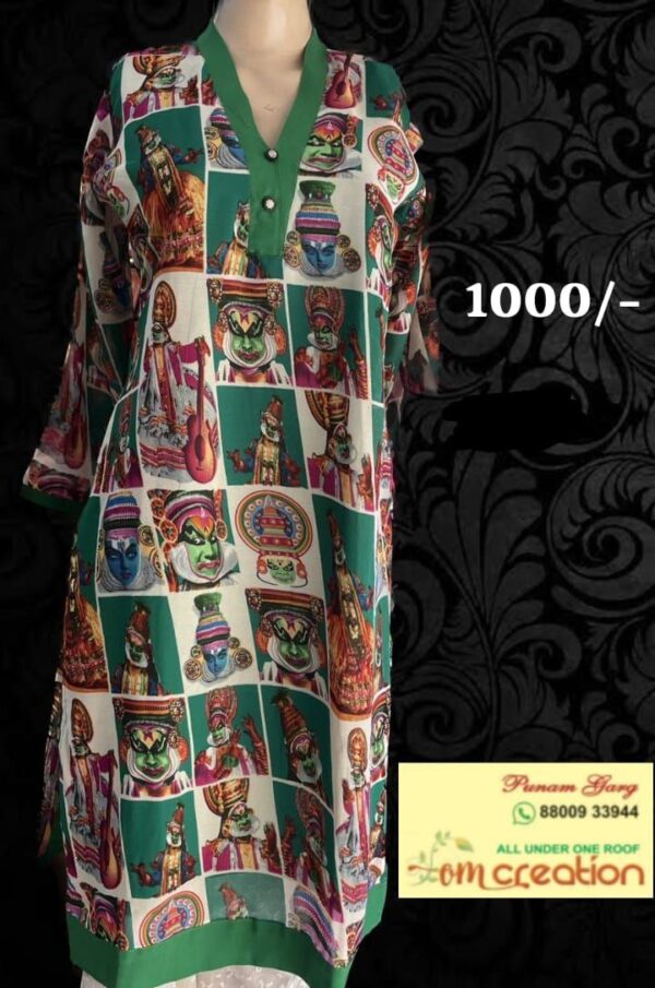 Figure Printed Kurti